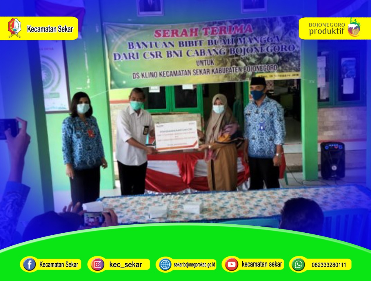 Serah Terima Bibit Mangga