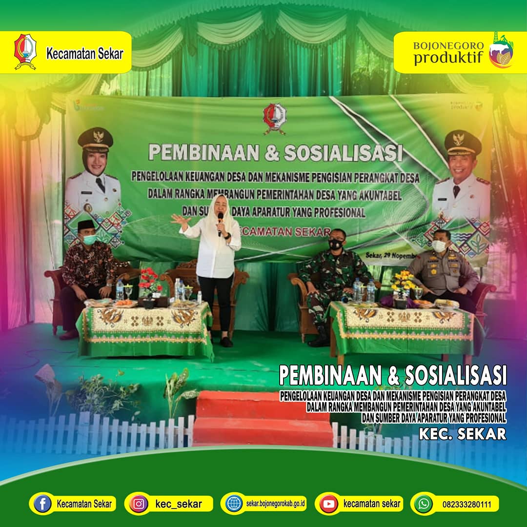 KUNJUNGAN BUPATI BOJONEGORO