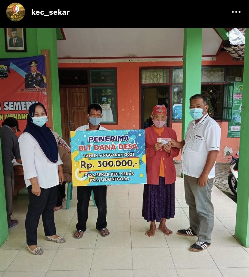 Penyaluran BLT DD