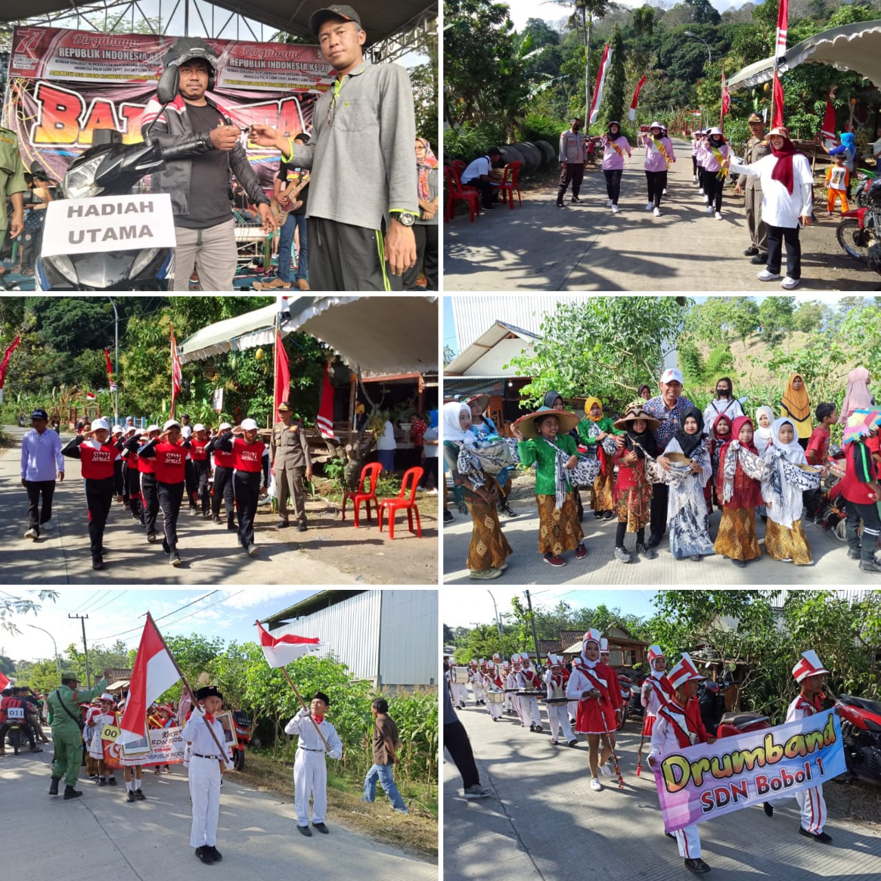 Kemeriahan Kecamatan Sekar Dalam Memperingati HUT Kemerdekaan RI ke 77 Tahun 2022