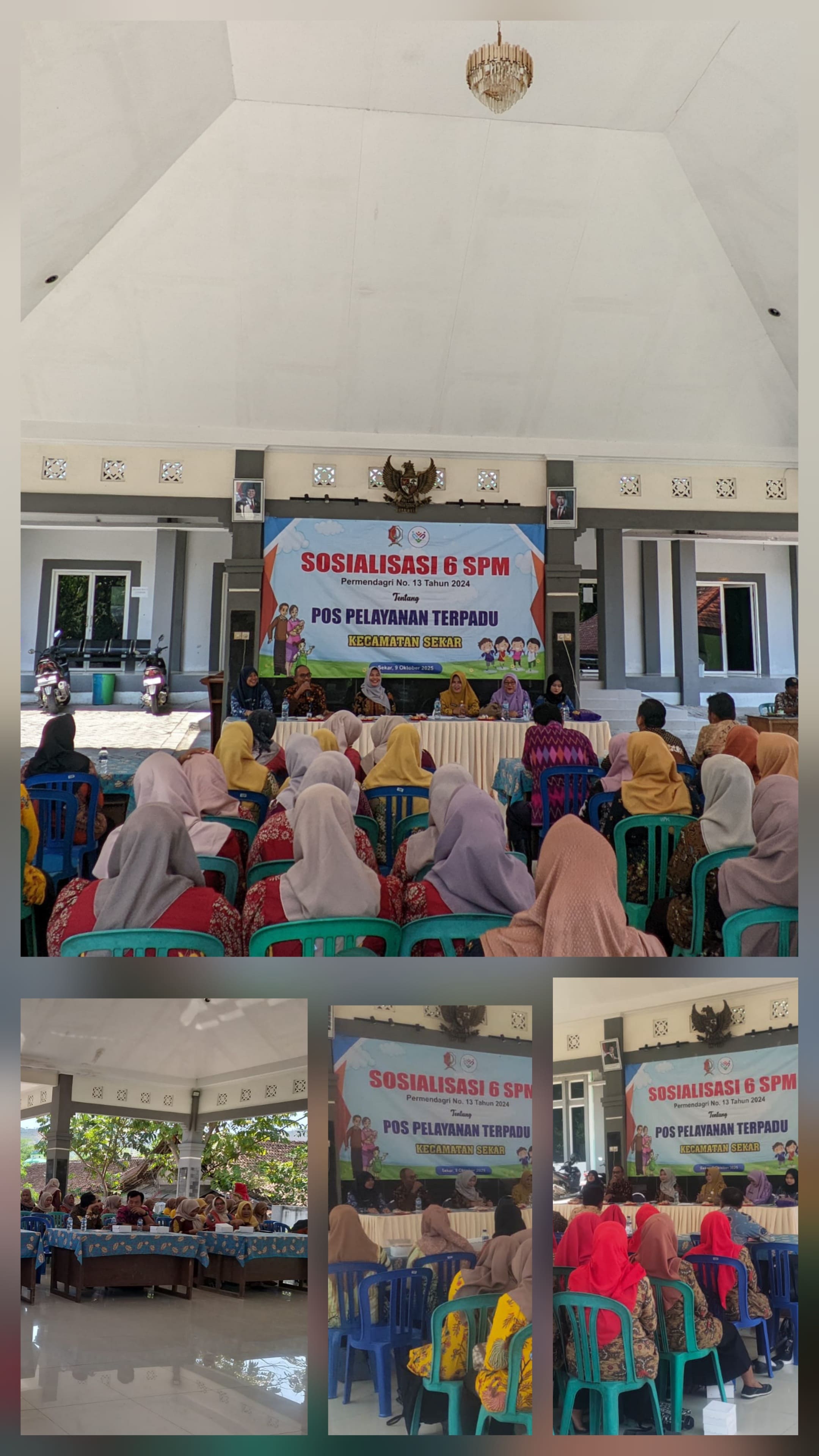 Sosialisasi 6 SPM Pos Pelayanan Terpadu