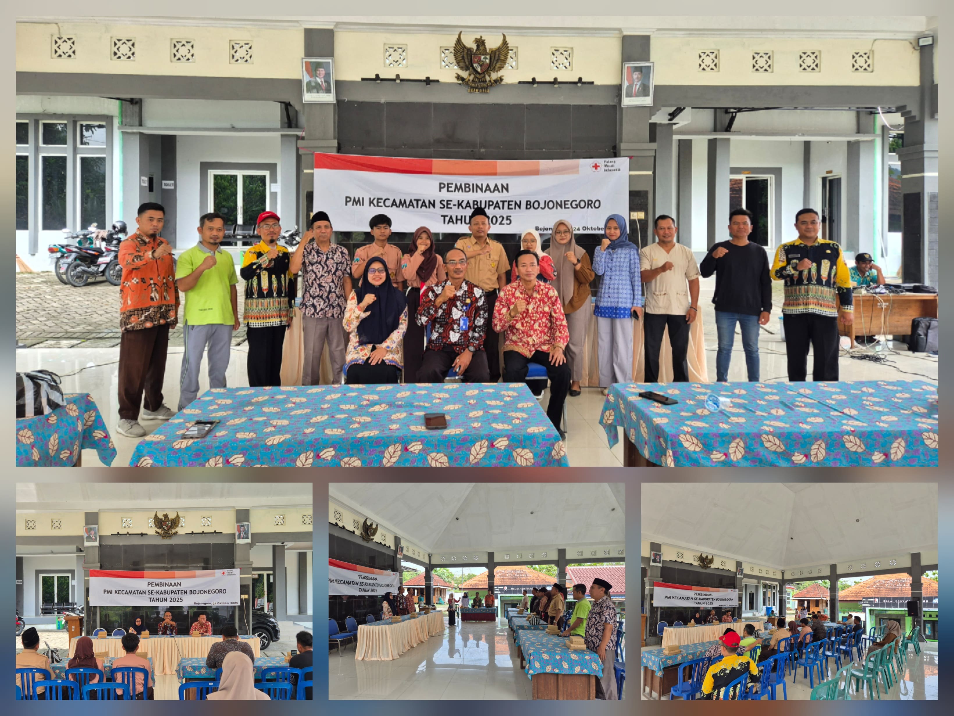 Pembinaan PMI Kecamatan Oleh PMI KAbupaten Bojonegoro