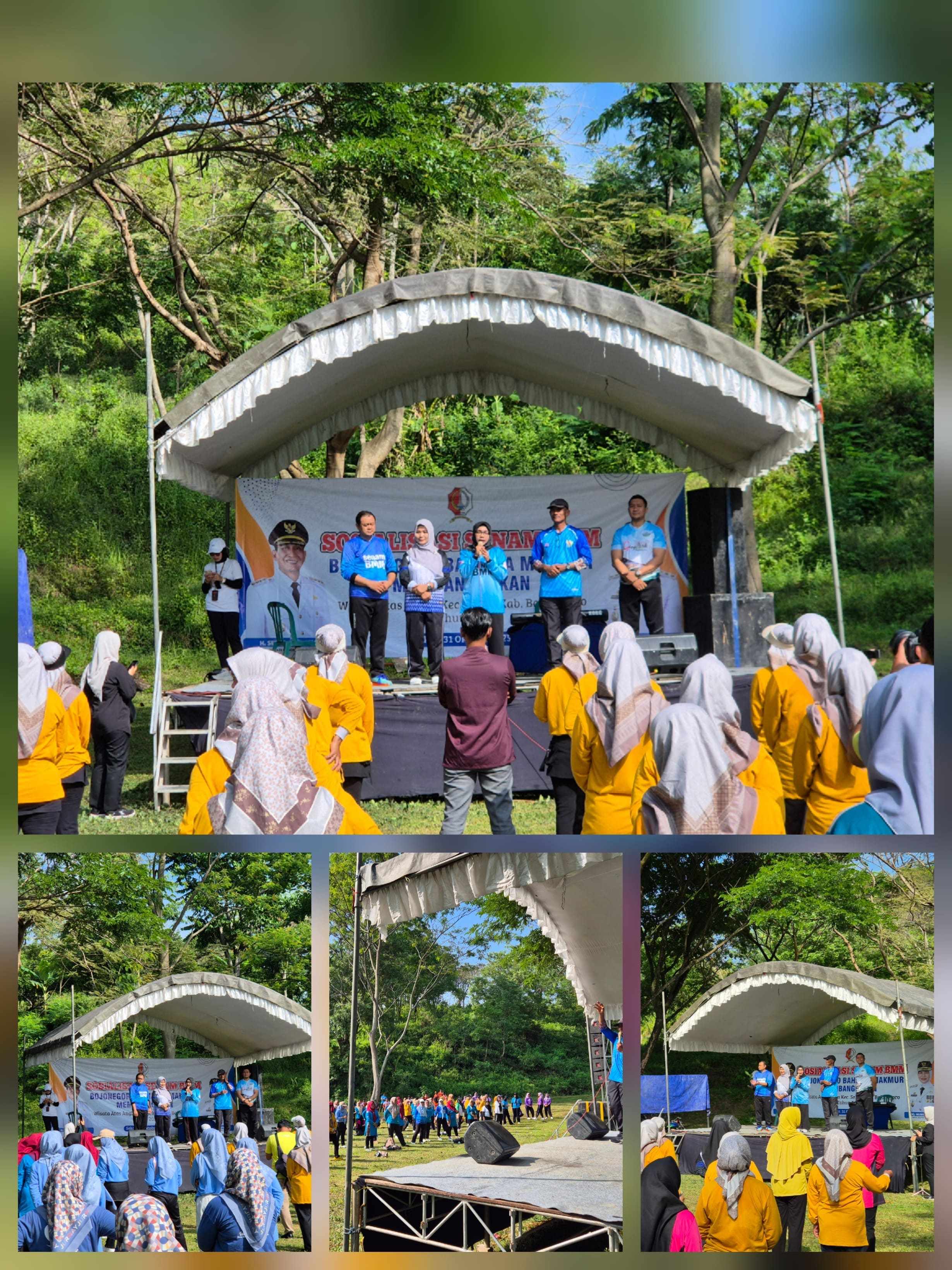 Sosialisasi Senam BMM