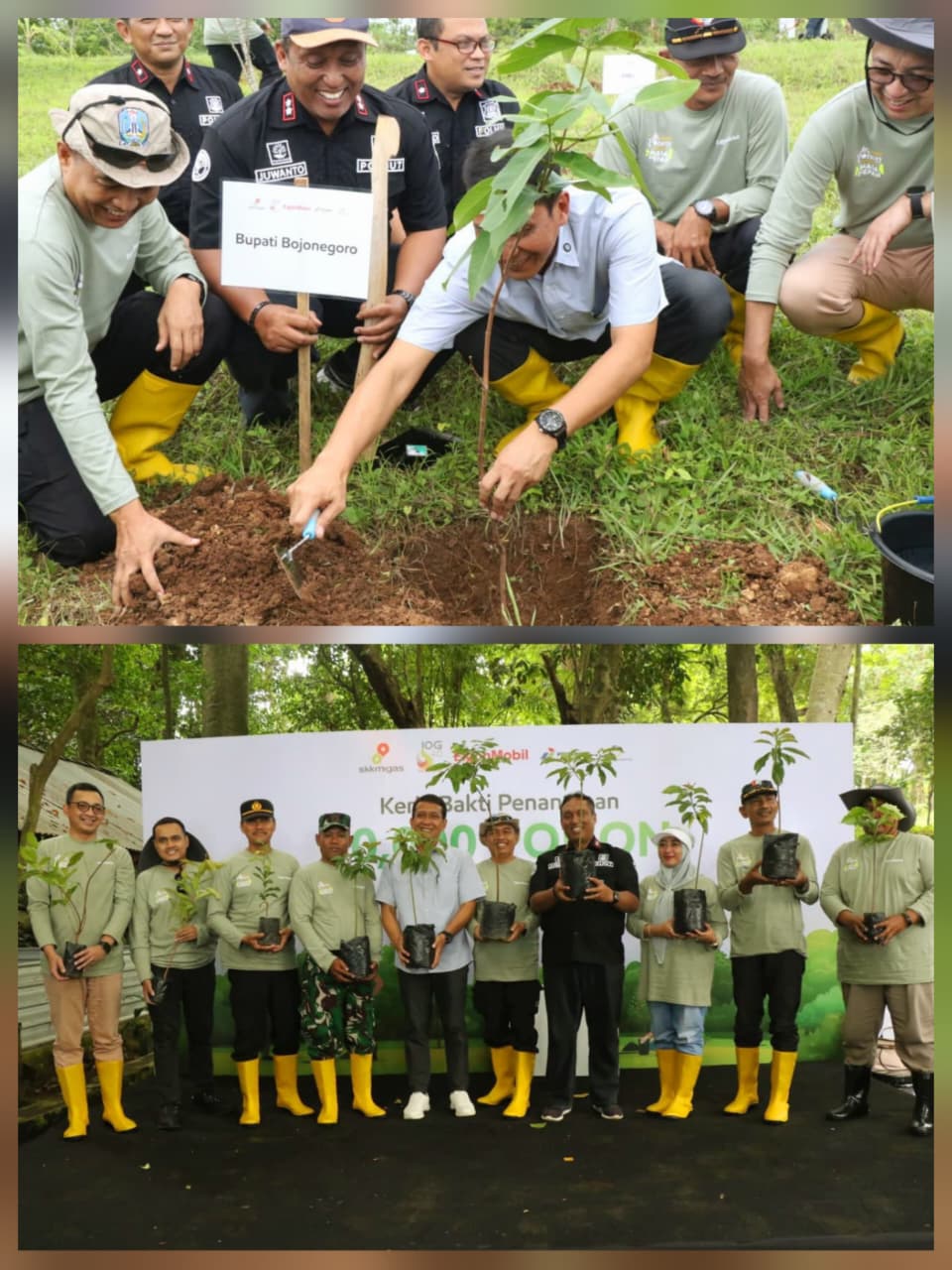 Kerja Bakti Penanaman Pohon