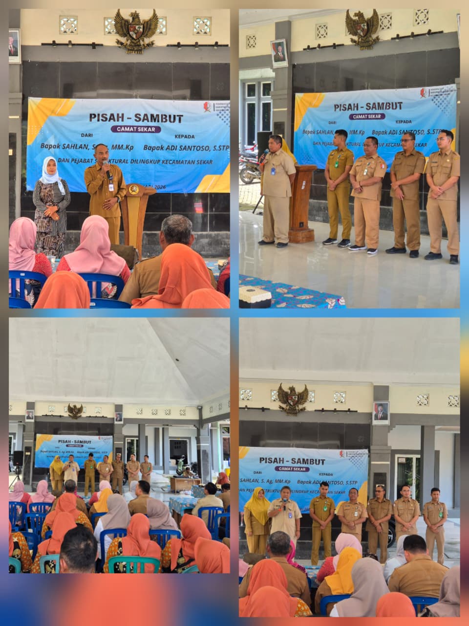 Pamit Kenal Camat Sekar