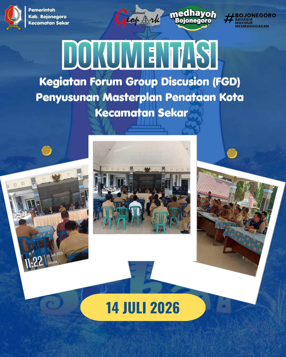 FGD Penataan Kota Kecamatan Sekar