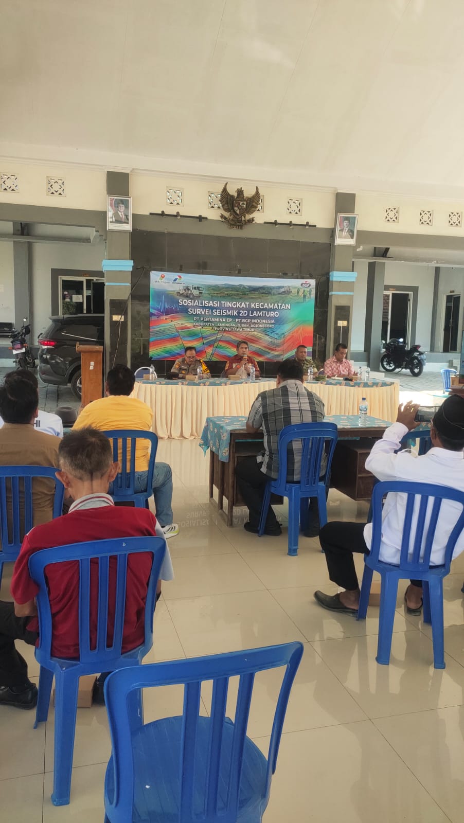 Sosialisasi survei seismik
