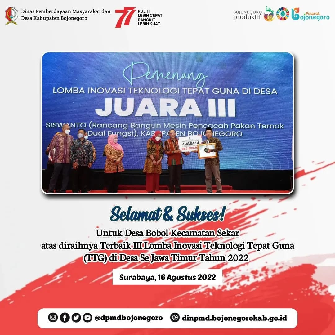 Prestasi Kecamatan Sekar